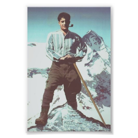 Pier Giorgio Frassati Bergbeklimmer van de Geest Foto Afdruk (Voorkant)