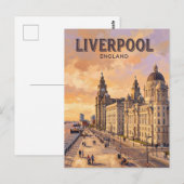 Pier Head Engeland Briefkaart (Voorkant / Achterkant)