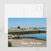 Pier in Newport Rhode Island Briefkaart (Voorkant / Achterkant)