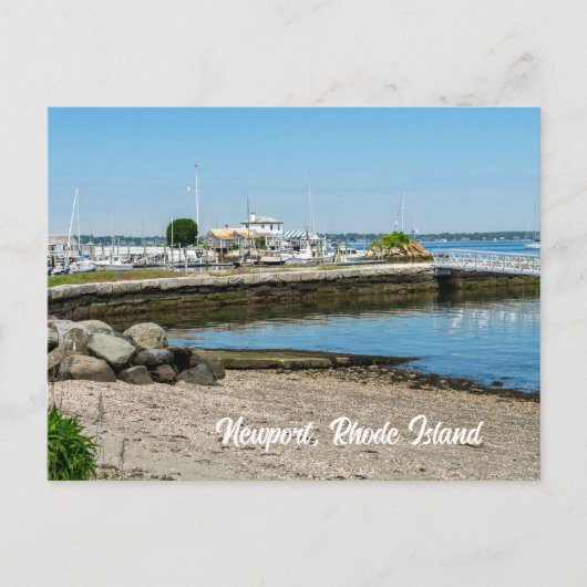 Pier in Newport Rhode Island Briefkaart (Voorkant)