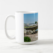 Pier in Newport Rhode Island Koffiemok (Links)