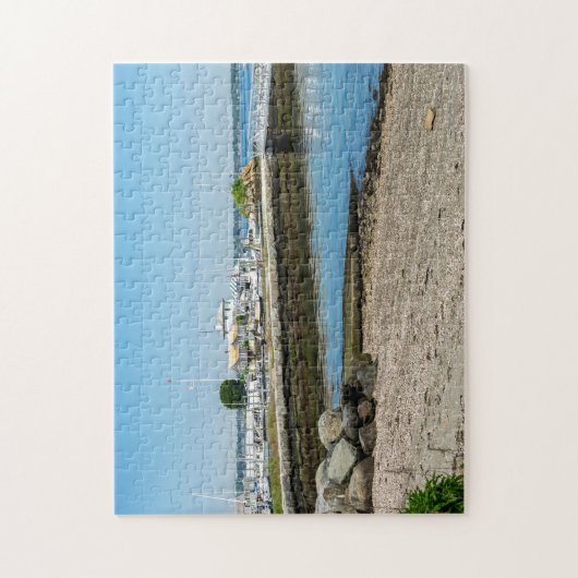 Pier in Newport Rhode Island Legpuzzel (Verticaal)