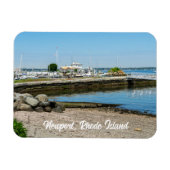 Pier in Newport Rhode Island Magneet (Horizontaal)