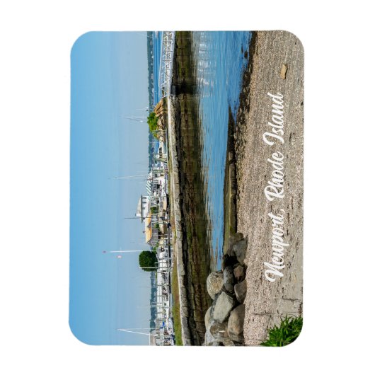 Pier in Newport Rhode Island Magneet (Verticaal)