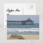 pier op keizersnede briefkaart (Voorkant / Achterkant)