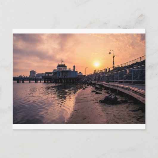 Pier op St Kilda Briefkaart (Voorkant)