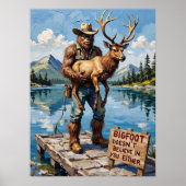Pier Ponderings: Bigfoot en de Elk Poster (Voorkant)