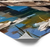 Pier Ponderings: Bigfoot en de Elk Poster (Hoek)