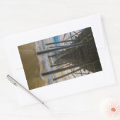 pier rechthoekige sticker (Envelop)