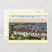 Pier, St. Petersburg, Vintage van Florida Briefkaart (Voorkant / Achterkant)