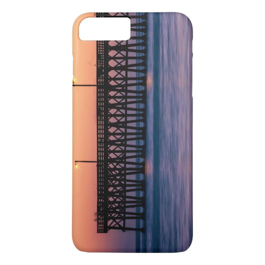 Pier strand zonsondergang Case-Mate iPhone case (Achterkant)