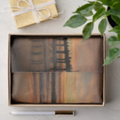 Pier strand zonsondergang tissuepapier (Geschenk)