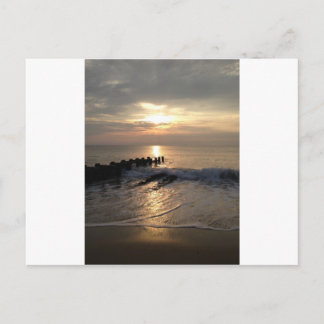 Pier sunrise briefkaart