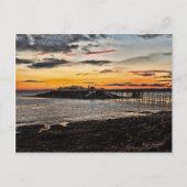 Pier van Birnbeck en het eiland Weston-super-Mare Briefkaart (Voorkant)