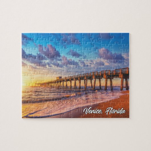Pier van Venetië Gevist, Venetië, Florida Legpuzzel (Horizontaal)