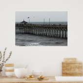 Pier Vissen - Oak Island, NC Poster (Keuken)