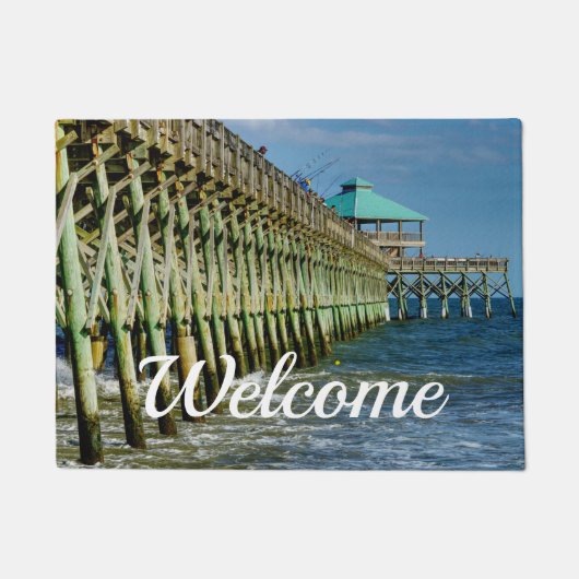 Pier Vist Welkom Doormat Deurmat (Voorkant)