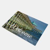 Pier Vist Welkom Doormat Deurmat (Schuin)
