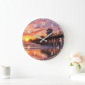 Pier Wall Clock — Coastal Landscape Design Grote Klok (Huis)