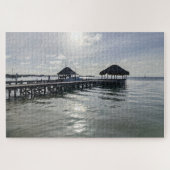 Pier with Palapas Legpuzzel (Horizontaal)