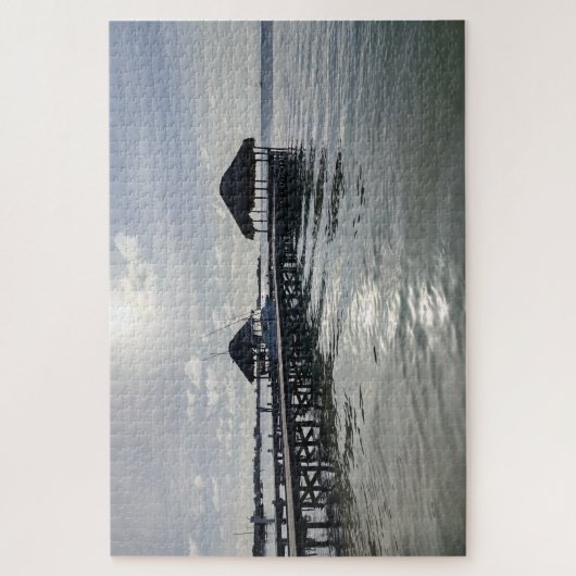 Pier with Palapas Legpuzzel (Verticaal)