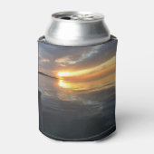 pier zonsondergang blikjeskoeler (Blikje Voorkant)