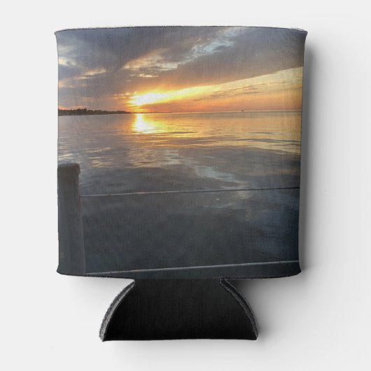 pier zonsondergang blikjeskoeler (Voorkant)