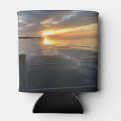 pier zonsondergang blikjeskoeler (Achterkant)