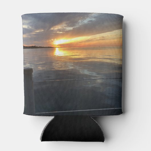 pier zonsondergang blikjeskoeler (Achterkant)