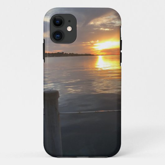 pier zonsondergang Case-Mate iPhone case (Achterkant)