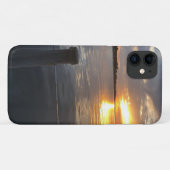 pier zonsondergang Case-Mate iPhone case (Achterkant (horizontaal))