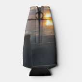 pier zonsondergang flesjeskoeler (Achterkant)