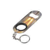 pier zonsondergang mini flessenopener (Achterkant Gekanteld)