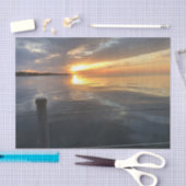 pier zonsondergang tissuepapier (Craft)