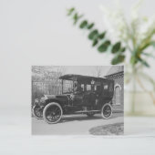 Pierce Arrow 1909 Briefkaart (Staand voorkant)
