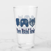 Pierce Mitchell Burden Glas (Achterkant)