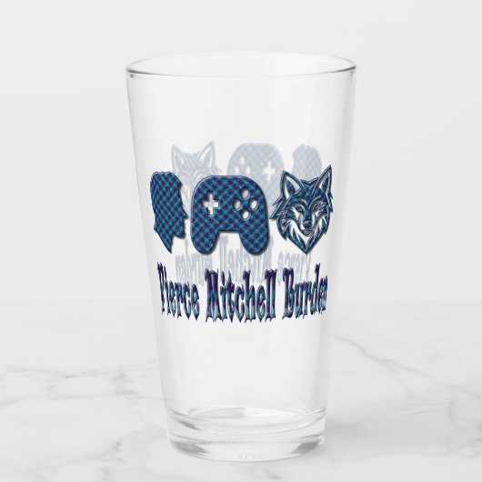 Pierce Mitchell Burden Glas (Voorkant)