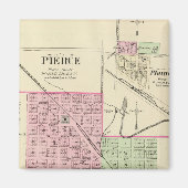 Pierce, Nebraska Magneet (Voorkant)