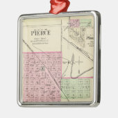 Pierce, Nebraska Metalen Ornament (Links)