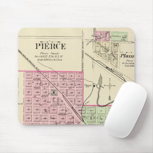 Pierce, Nebraska Muismat (Met muis)