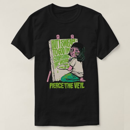 Pierce The Veil Merch verander het Shirt van de we (Design voorkant)