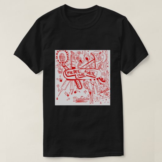 Pierce The Veil - Misadventures Classic T-Shirt (Design voorkant)