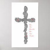 Pierced - Isaiah 53:5b Poster (Voorkant)