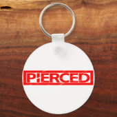 Pierced Stamp Sleutelhanger (Voorkant)