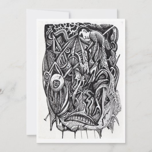 Pierced, van Brian Benson Flat Kaart (Voorkant)