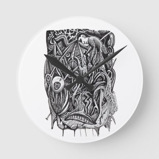 Pierced, van Brian Benson Ronde Klok (Voorkant)