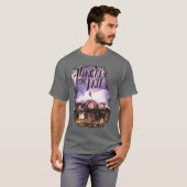 Piercehe Veil Collide Withhe Sky retro vrienden T-shirt (Voorkant volledig)