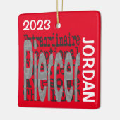 Piercer Buitengewoon DOUANE Keramisch Ornament (Links)