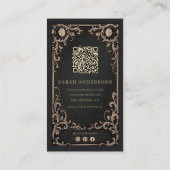 Piercing Artiest  | Oor Piercing Studio Visitekaartje (Achterkant)