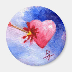 Piercing Heart aceo Magnet
